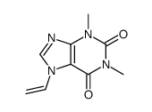 7-ethenyl-1,3-dimethylpurine-2,6-dione Structure