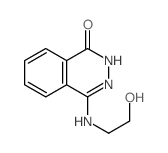 1(2H)-Phthalazinone,4-[(2-hydroxyethyl)amino]-结构式
