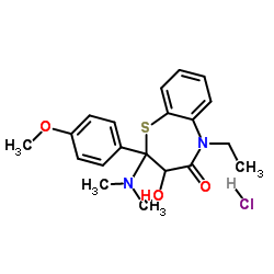 rac-Desacetyl Diltazem Hydrochloride Structure