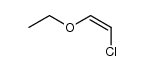 (Z)-1-chloro-2-ethoxyethene Structure
