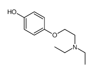 4-(2-(二乙基氨基)乙氧基)苯酚结构式