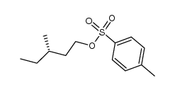 (S)-3-methylpentyl p-toluenesulfonate结构式