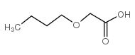 Butoxyacetic Acid Structure