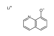 8-羟基喹啉锂结构式