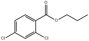 2,4-二氯苯甲酸丙酯结构式