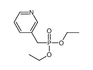 Diethyl (3-pyridinylmethyl)phosphonate Structure