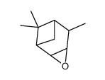 [1R-(1alpha,2beta,4beta,5alpha,6alpha)]-5,7,7-trimethyl-3-oxatricyclo[4.1.1.02,4]octane结构式