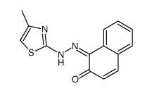 1-[(4-Methyl-2-thiazolyl)azo]-2-naphthol picture