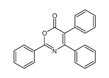 2,4,5-triphenyl-1,3-oxazin-6-one结构式