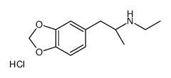 (2R)-1-(1,3-benzodioxol-5-yl)-N-ethylpropan-2-amine,hydrochloride结构式