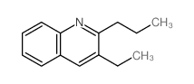 3-Ethyl-2-propylquinoline Structure