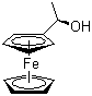 (S)-1-(Ferrocenyl)ethanol structure