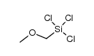 (甲氧基甲基)三氯硅烷结构式
