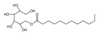 [(2R,3R,4R,5S)-2,3,4,5,6-pentahydroxyhexyl] dodecanoate结构式