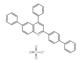 2-(biphenyl-4-yl)-4,6-diphenylpyrylium perchlorate Structure