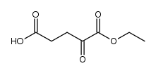 1-(2-Oxo-hemiglutaric acid)ethyl ester结构式