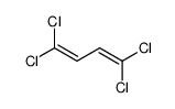 1,1,4,4-tetrachlorobuta-1,3-diene结构式