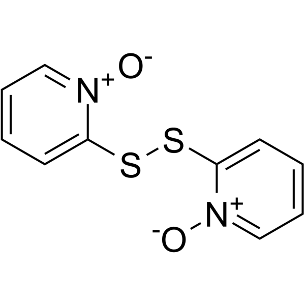 2,2’-二硫代二(吡啶-1-氧化物)结构式