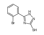 5-(2-溴苯基)-4h-[1,2,4]噻唑-3-硫醇结构式