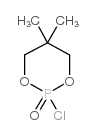 2-chloro-5,5-dimethyl-1,3,2-dioxaphosphorinan-2-one Structure