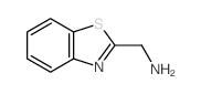 2-苯并噻唑甲胺结构式