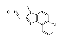 N-(3-methylimidazo[4,5-f]quinolin-2-yl)nitrous amide结构式
