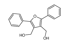 [4-(hydroxymethyl)-2,5-diphenylfuran-3-yl]methanol结构式