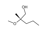 (2S)-2-methoxy-2-methyl-pent-1-ol Structure