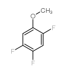2,4,5-三氟苯甲醚结构式