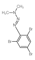 3,3-DIMETHYL-1-(2,4,6-TRIBROMO-PHENYL)-TRIAZENE结构式
