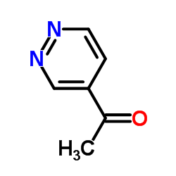 1-(哒嗪-4-基)乙酮结构式