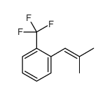 Benzene, 1-(2-methyl-1-propenyl)-2-(trifluoromethyl)- (9CI) Structure
