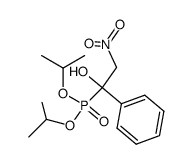 diisopropyl 1-hydroxy-2-nitro-1-phenylethylphosphonate Structure