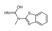 (9CI)-n-2-苯并噻唑-n-甲基-脲结构式