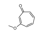 3-methoxycyclohepta-2,4,6-trien-1-one结构式