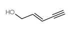 2-烯-4-炔-戊醇-1结构式