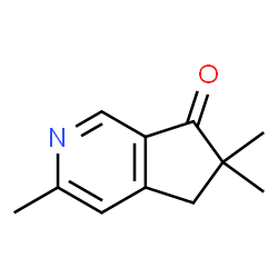 5,6-Dihydro-3,6,6-trimethyl-7H-2-pyrindin-7-one Structure