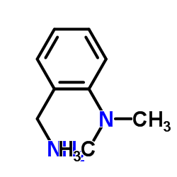 N-(2-氨甲基)苯基)-N,N-二甲胺结构式