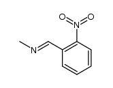 N-(2-nitrobenzylidene)methanamine Structure