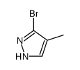 3-溴-4-甲基吡唑结构式