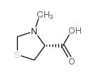 4-Thiazolidinecarboxylicacid,3-methyl-,(R)-(9CI) Structure