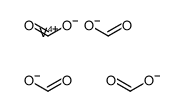 vanadium(4+) tetraformate结构式