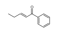 trans-1-phenyl-2-penten-1-one结构式