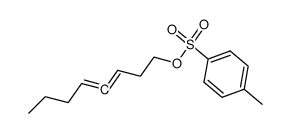 toluene-4-sulfonic acid octa-3,4-dienyl ester结构式