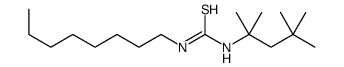 1-octyl-3-(2,4,4-trimethylpentan-2-yl)thiourea Structure