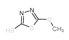2-巯基-5-甲硫基-1,3,4-噻二唑结构式