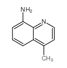 4-甲基-8-氨基喹啉结构式