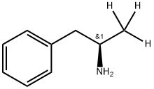 (R)-Amphetamine-d3 Hydrochloride Structure