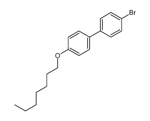 1-bromo-4-(4-heptoxyphenyl)benzene结构式