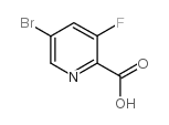 5-bromo-3-fluoropicolinic acid structure